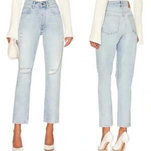 ANINE BING Sonya Jean in Destructed Classic‎ Blue